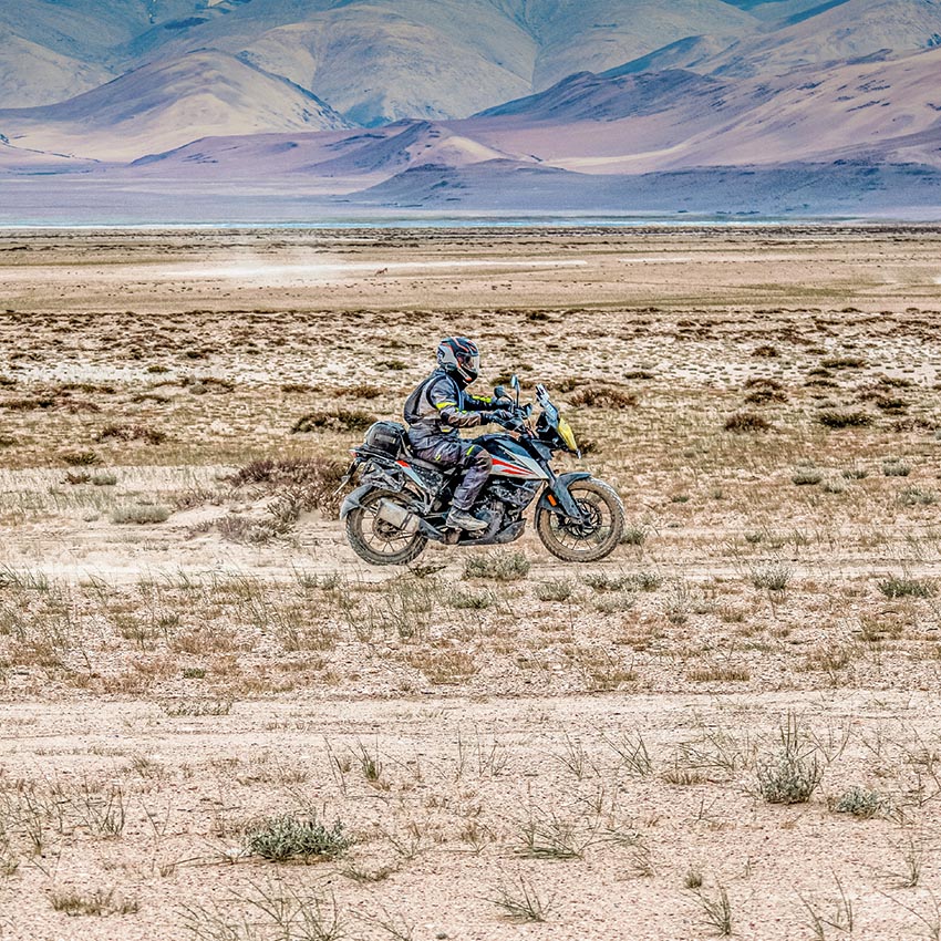 KTM Adventure 390 at Ladakh offroad