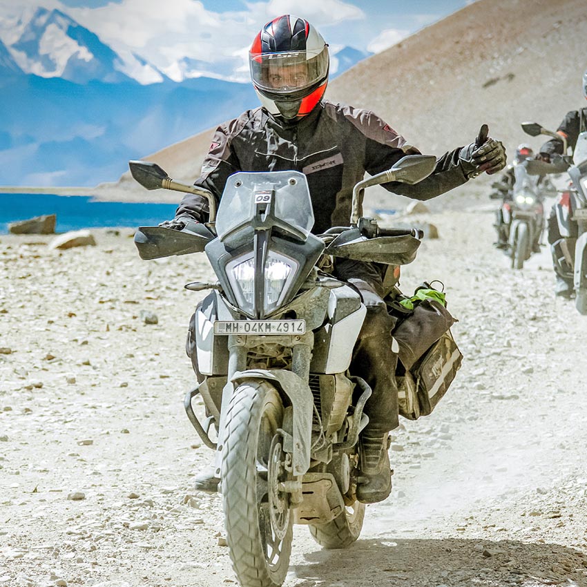 KTM Adventure 390 in ladakh