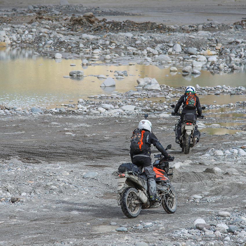 KTM Adventure 390 in Ladakh roads