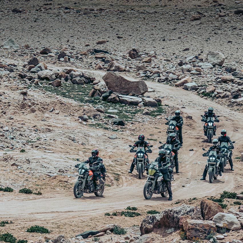 KTM Adventure 390s in ladakh