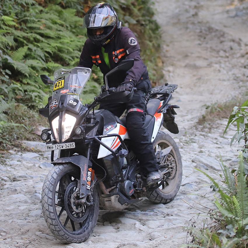 KTM Adventure 390 Sikkim trip offroad