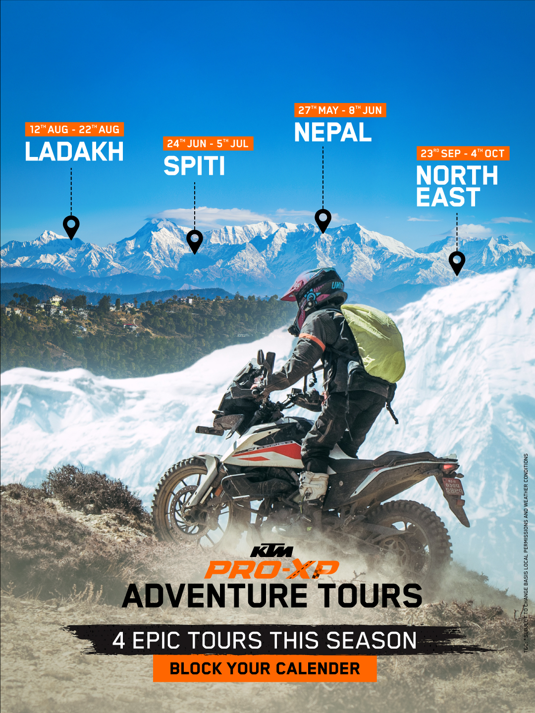 Ktm adventure tour clearance